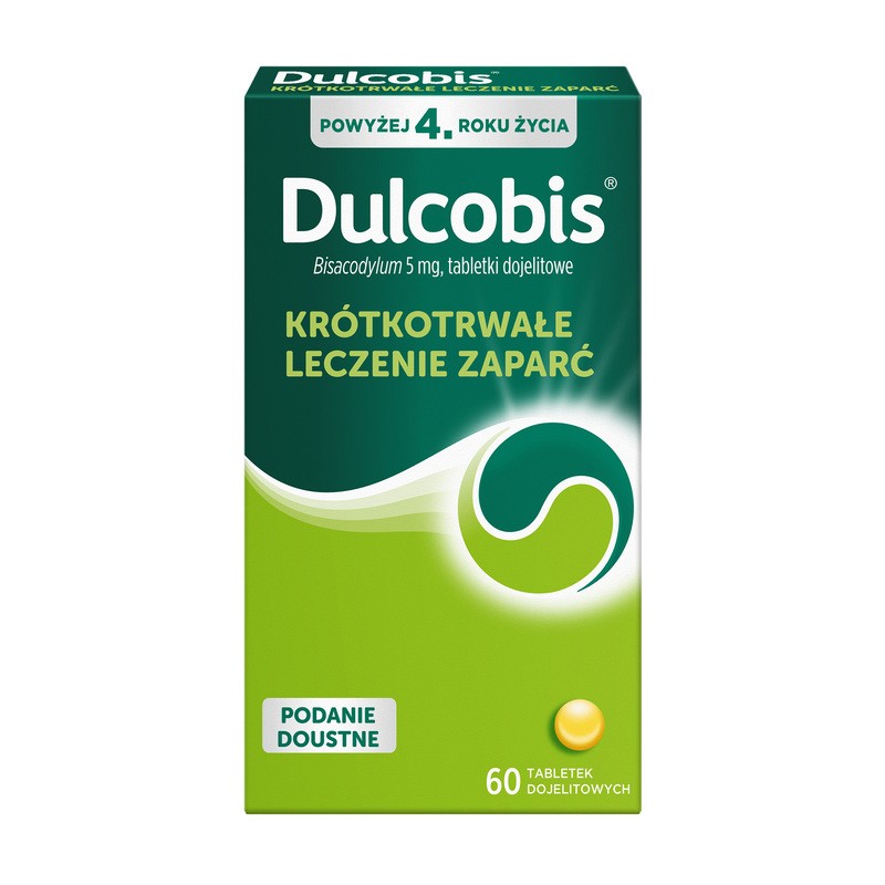 Dulcobis 5 Mg Tabletki Dojelitowe 60 Szt