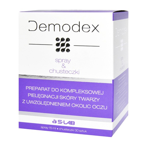 Demodex Spray Ml Chusteczki Szt