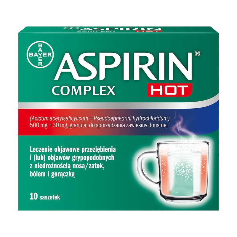 Aspirin Complex Hot Mg Mg Granulat W Saszetkach Szt