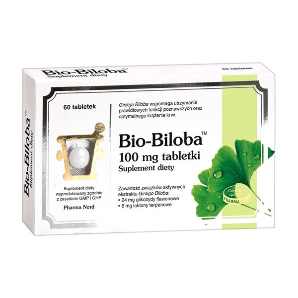 Pharma Nord Bio Biloba Tabletki 60 Szt