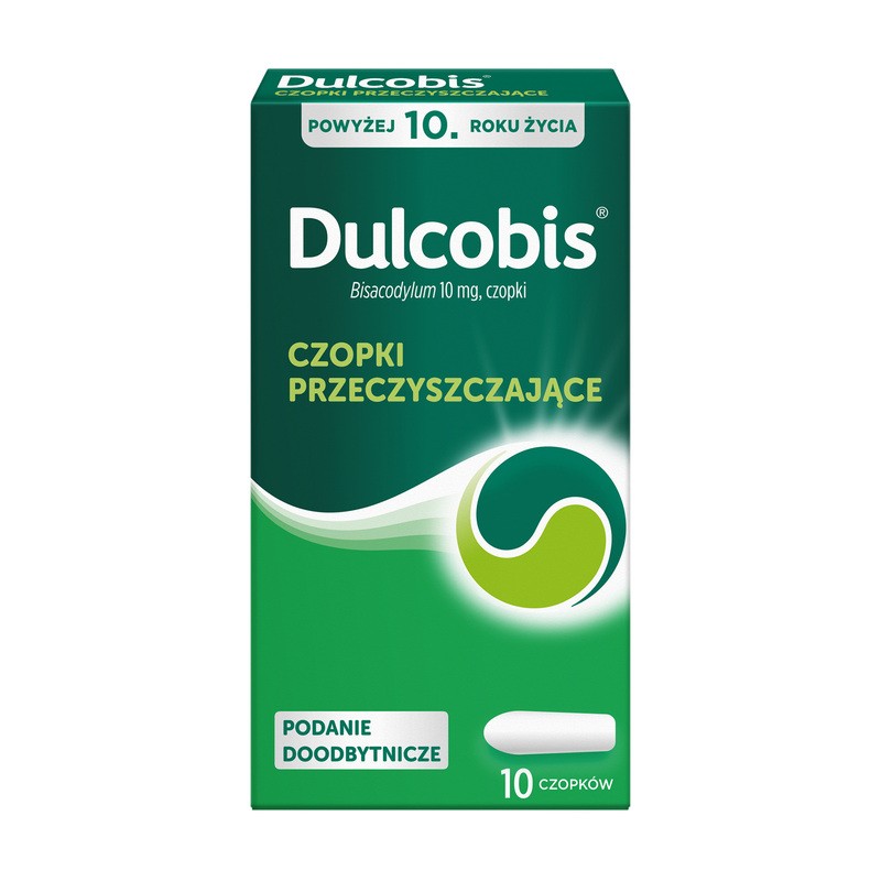 Dulcobis 10 Mg Czopki 6 Szt