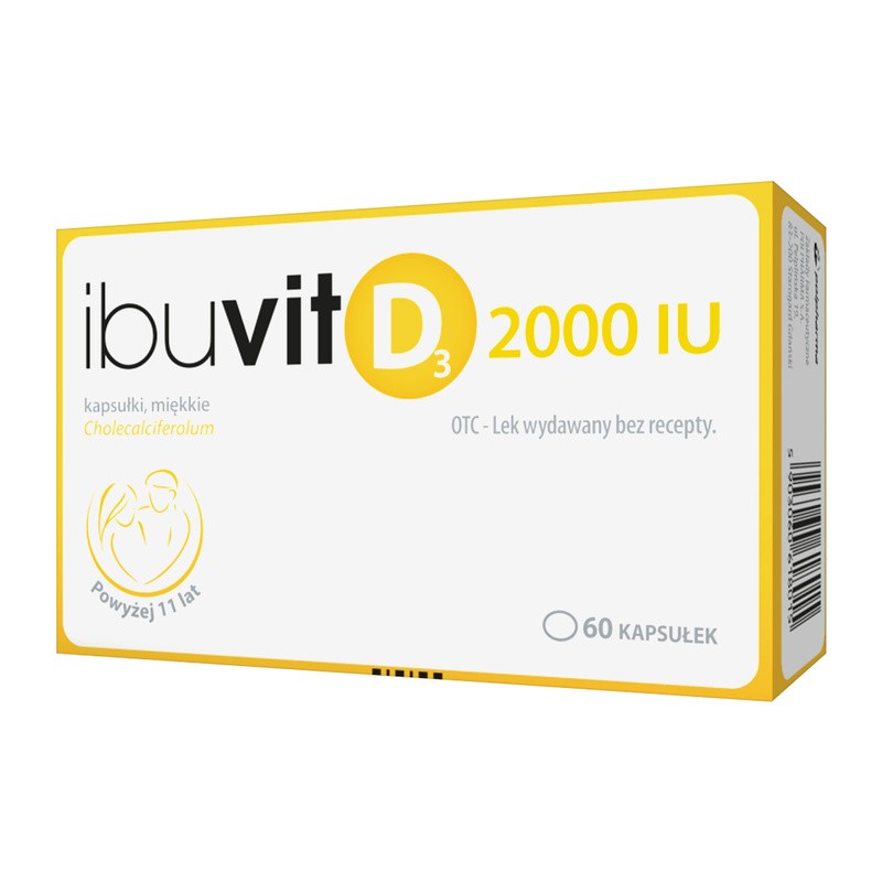 Ibuvit D3 2000 IU kapsułki miękkie 60 szt