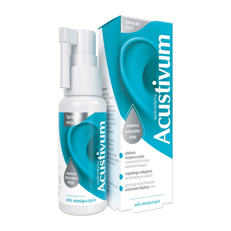 Acustivum Spray Do Uszu 20 Ml