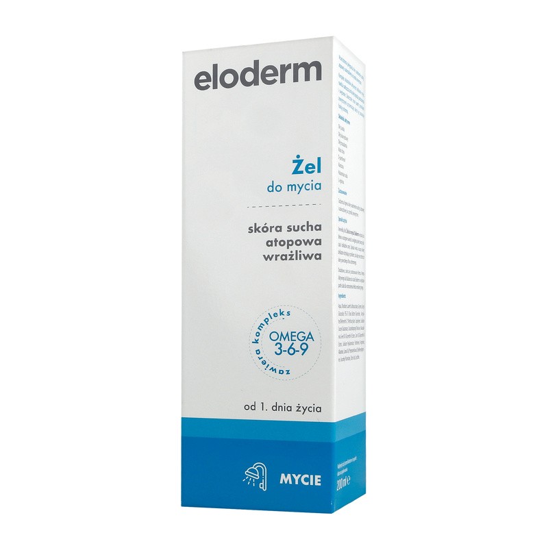 Eloderm Omega 3 6 9 żel do mycia 200 ml