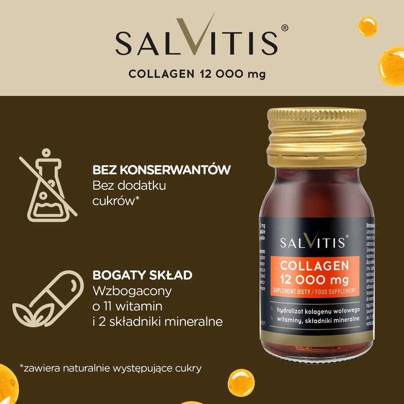 Salvitis Collagen kolagen do picia płyn 30 ml