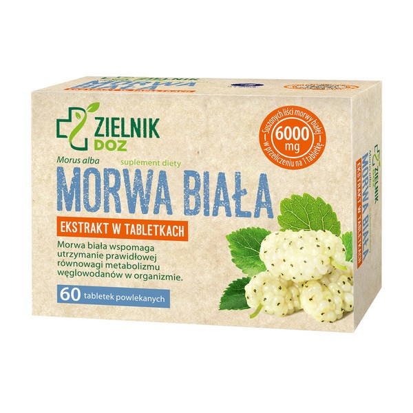 Zielnik Doz Morwa Bia A Tabletki Powlekane Szt