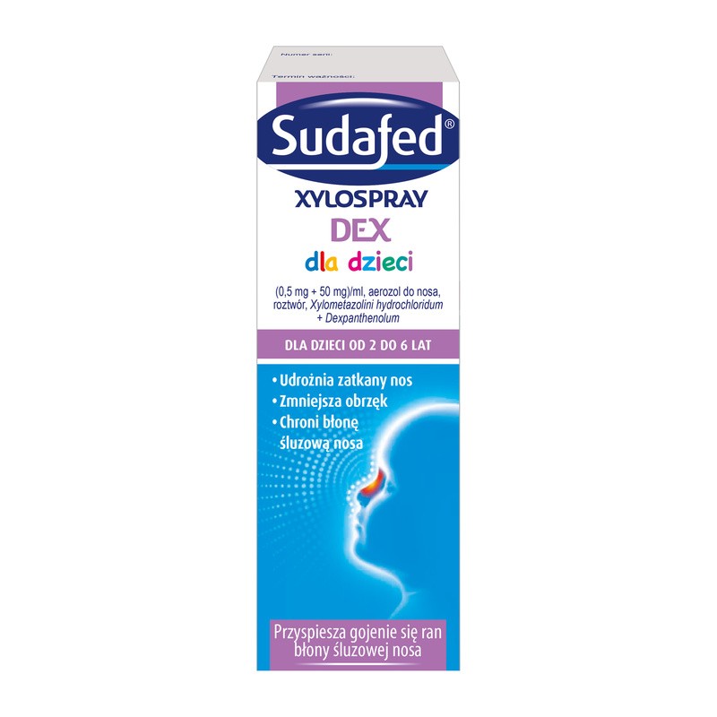 Sudafed Xylospray Dex Dla Dzieci Mg Mg Ml Aerozol Do Nosa Ml