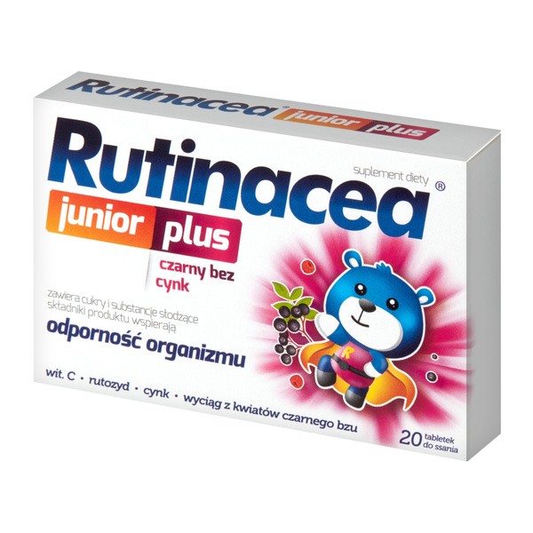 Rutinacea Junior Plus Tabletki Do Ssania Szt