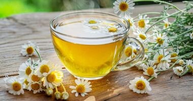 zioła na wrzody, rumianke na wrzody, napar z rumianku