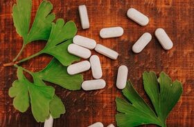 ginkgo biloba, miłorząb japoński, miłorząb japoński w tabletkach