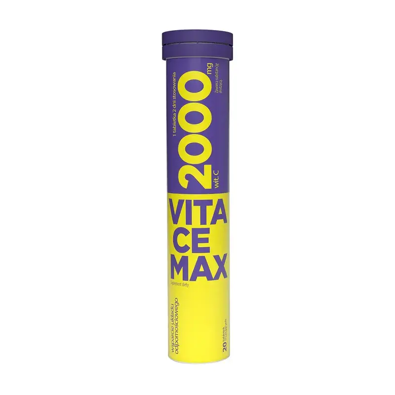 witamina C, Vitacemax, tabletki musujące, 20 szt, ranking witaminy C, najlepsza witamina c