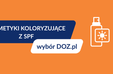 Zestawienie kosmetyki koloryzujące z SPF DOZ.pl