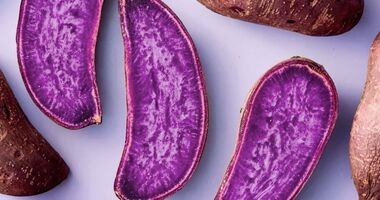 ube, fioletowy pochrzyn, ube latte