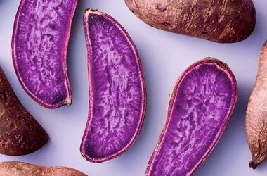 ube, fioletowy pochrzyn, ube latte