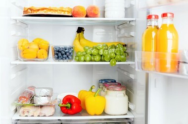 sycące pokarmy, indeks sytości, pokarmy o wysokim indeksie sytości, produkty w lodówce