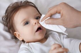 sapka u dziecka, katar u noworodka