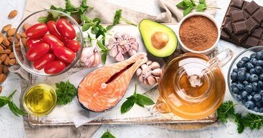 dieta przy AZS, produkty spożywcze zalecane przy AZS