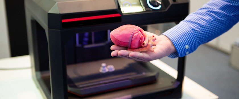 Serce z drukarki 3D: nadchodzi przełom w transplantologii?