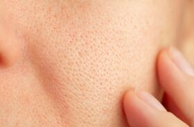 rozszerzone pory, rozszerzone pory na twarzy