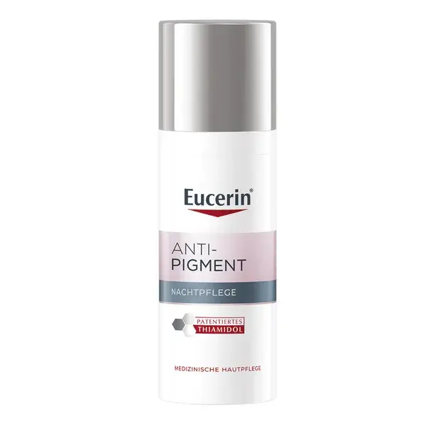 krem na przebarwienia, Eucerin Anti-Pigment, krem na noc z Thiamidolem, przeciw przebarwieniom, 50 ml, ranking kremów na przebarwienia
