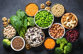 Podstawowe składniki diety roślinnej
