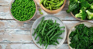 foliany, źródło folianów, zielone warzywa, źródła kwasu foliowego