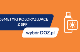 Zestawienie kosmetyki koloryzujące z SPF DOZ.pl