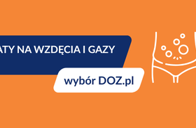 preparaty na wzdęcia i gazy, wybór DOZ.pl, zestawienie produktów, co na wzdęcia i gazy