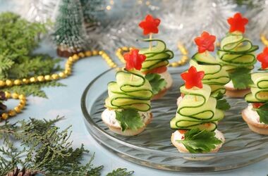 fit święta, zdrowe święta, zdrowe przepisy na święta, zdrowe świąteczne przepisy, choinki z ogórków