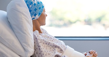 Kobieta cierpiąca na białaczkę