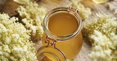 zioła na grypę, czarny bez na grypę, napar z kwiatu czarnego bzu