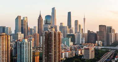 Panorama miejska dużego miasta - zagłębia chorób cywilizacyjnych