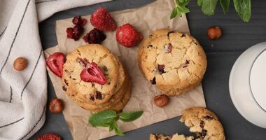 ciasteczka bez cukru, ciasteczka z maltitolem, maltitol
