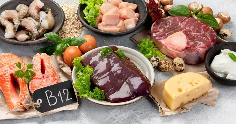 źródła witaminy B12 w pożywieniu, niedobór witaminy B12