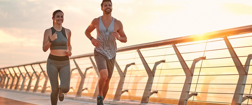 jogging, sport, para, bieganie