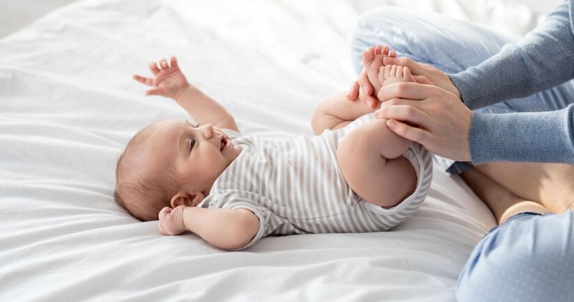 masaż niemowlęcia, masaż Shantala