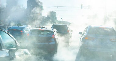 Smog na ulicach miast