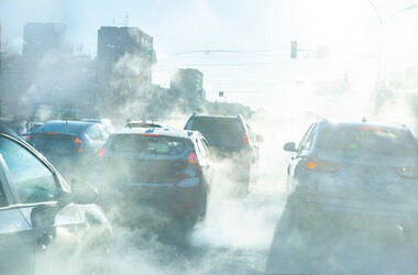 Smog na ulicach miast