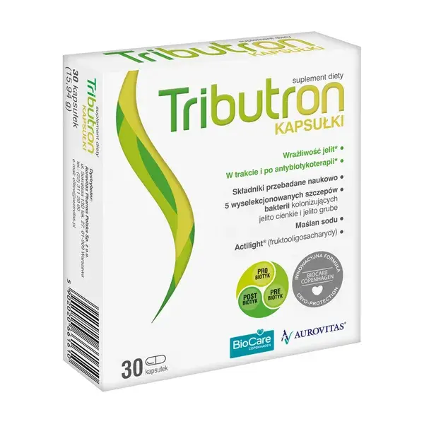 maślan sodu Tributron, kapsułki, 30 szt., ranking maślanów sodu