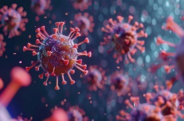 cząsteczka wirusa grypy i RSV