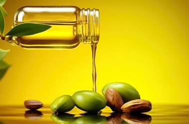 Olej jojoba wraz z nasionami jojoba