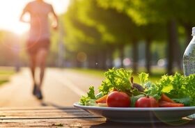 Dieta biegacza, co jeść, gdy się biega, posiłek okołotreningowy