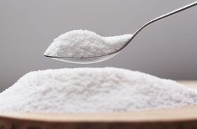 Łyżeczka słodziku. Sukraloza, E955. 