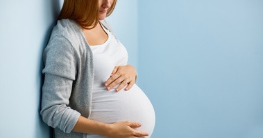 Kobieta w ciąży z baby brain
