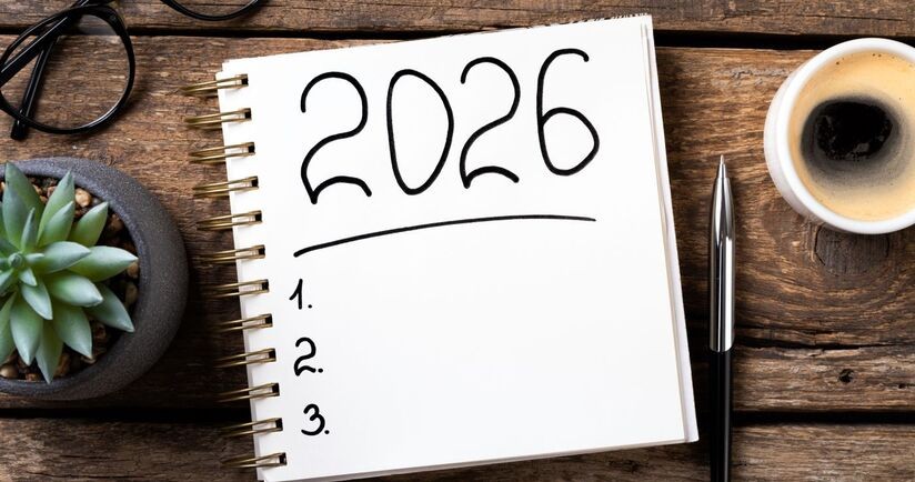 Notatnik z postanowieniami na 2026 rok. Jak dotrzymać postanowień 2026?