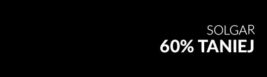 Solgar 60% taniej