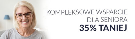 Kompleksowe wsparcie dla Seniora 35% taniej