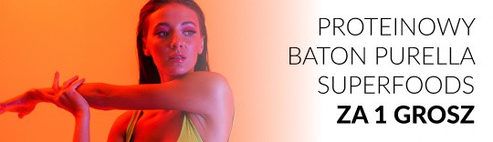 Proteinowy Baton Purella Superfoods za 1 grosz