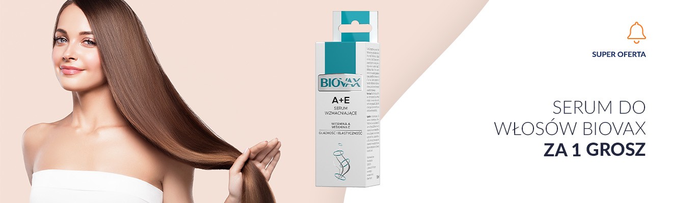 Serum do włosów Biovax za 1 grosz