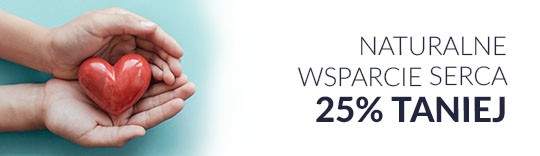 Naturalne wsparcie serca 25% taniej